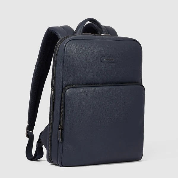 Piquadro zaino in pelle "Modus Special" Blu CA6311MOS.BLU