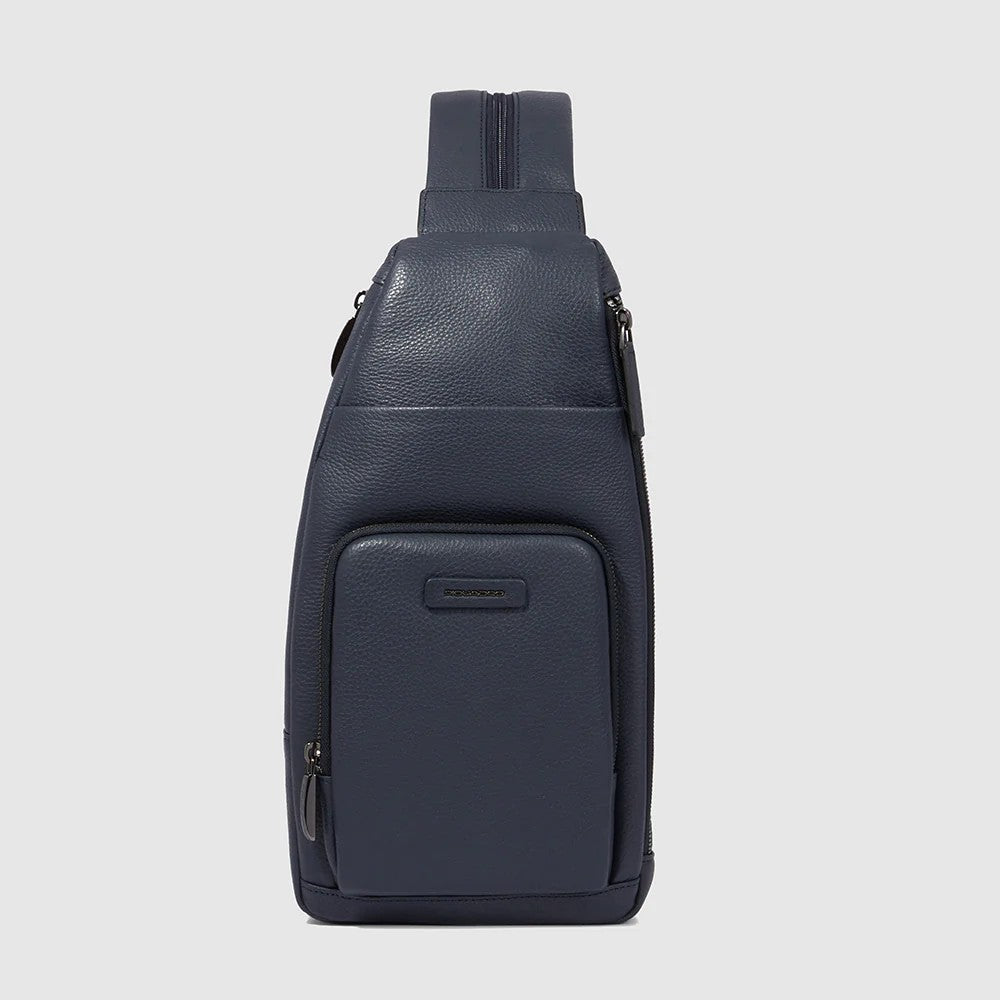 Piquadro monospalla in pelle "Modus Special" Blu CA5577MOS.BLU