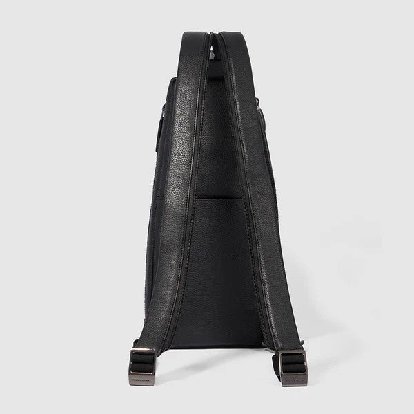 Piquadro monospalla in pelle "Modus Special" Nero CA5577MOS.N