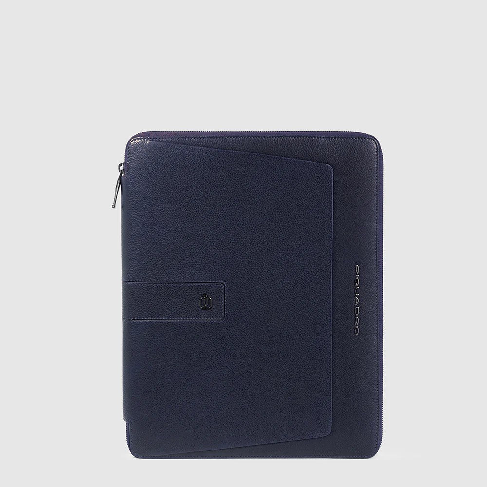 Piquadro porta blocco in pelle "Carl" Blu PB5448S129.BLU