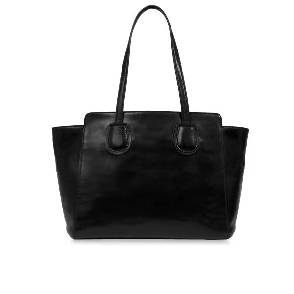 The Bridge borsa shopping in pelle "Elettra" Nero 04154401.30