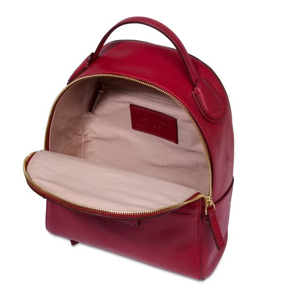 The Bridge zaino in pelle "Elettra" Rosso 04157401.IJ
