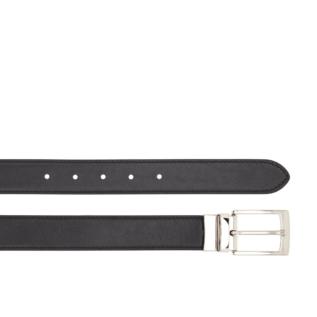 The Bridge cintura in pelle reversibile "Story" Nero/marrone 03391001.94