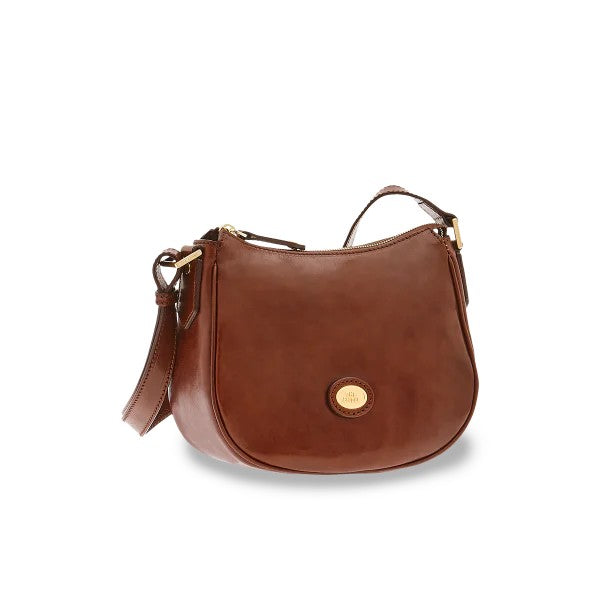 The Bridge borsa a tracolla in pelle "Story" Marrone 04273101.14