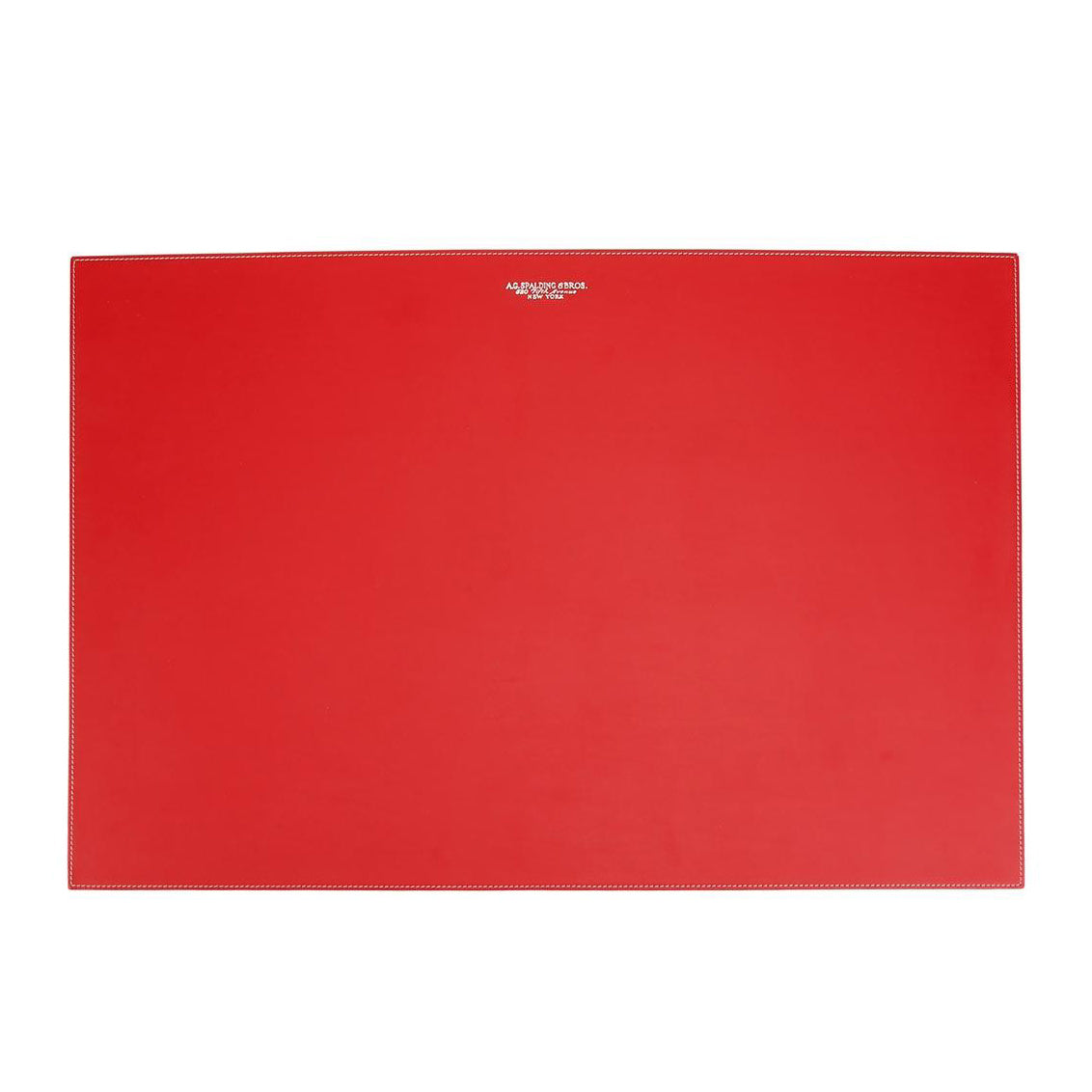 Spalding sottomano in pelle "Desk pad" Rosso 584245U.500