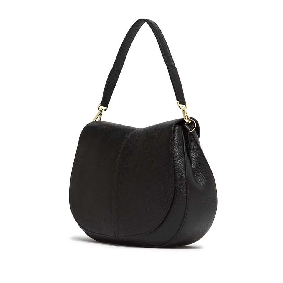Gianni Chiarini borsa a spalla in pelle "Helena Round" Nero BS6037GRN-NA.001 NERO