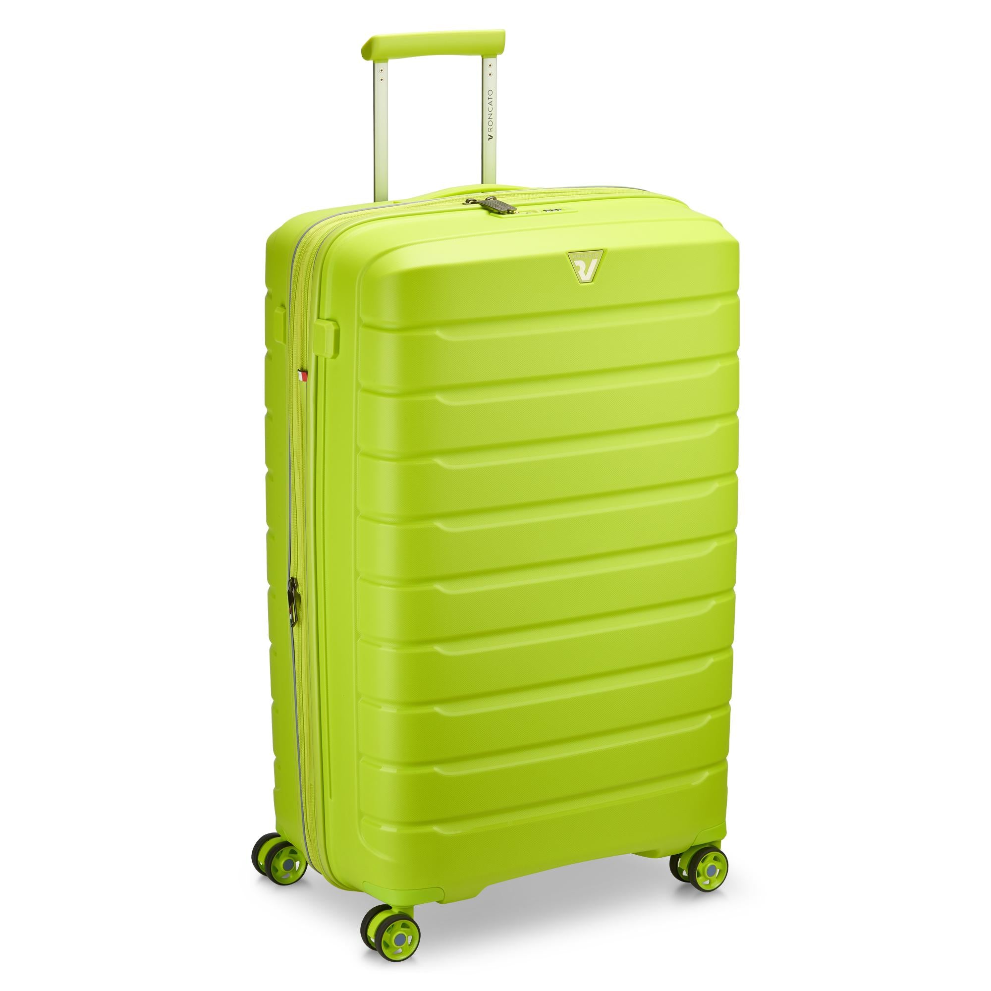 Roncato trolley grande in polipropilene "B-Flying" Giallo 418181.77 CIBER LIME