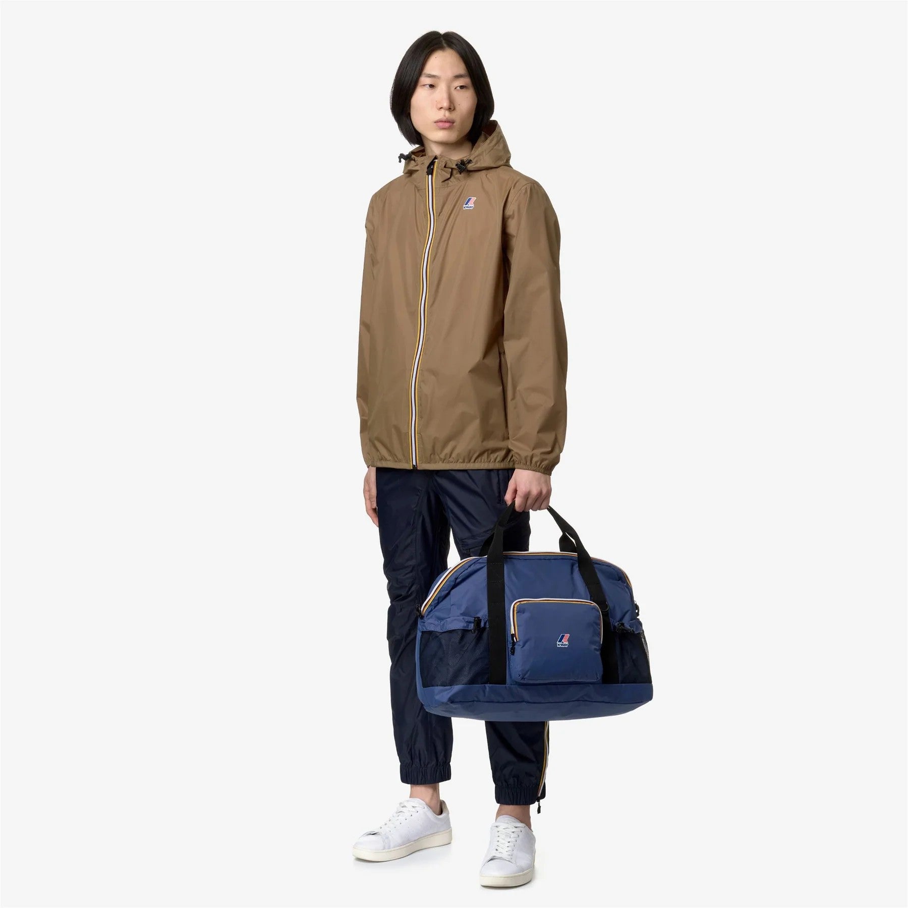 KWay borsone in tessuto "Marcel" Blu MARCEL.BLUE INDIGO