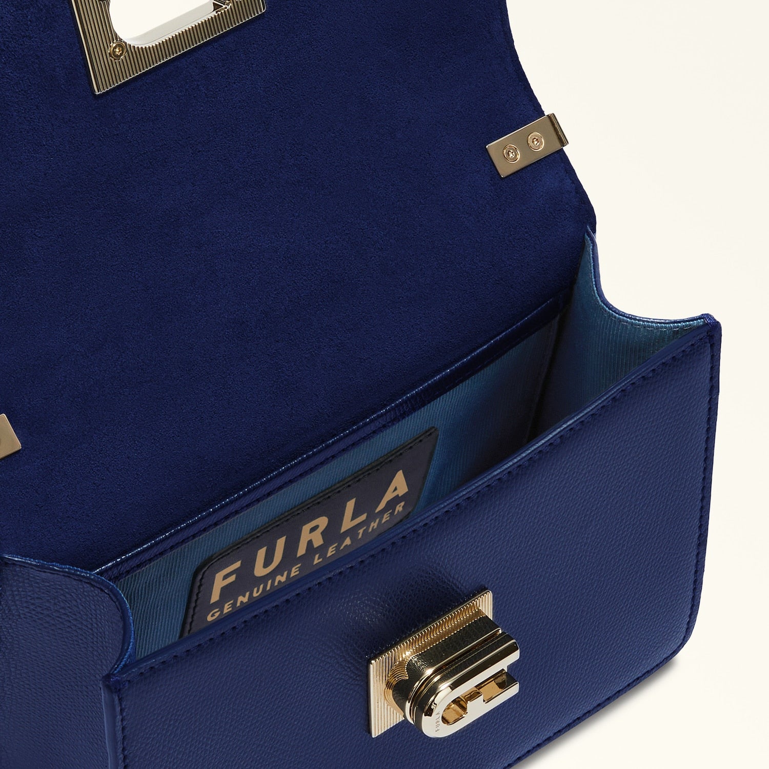 Furla borsa a tracolla in pelle "1927" Blu BAFKACO.2676S MEDITERRANEO