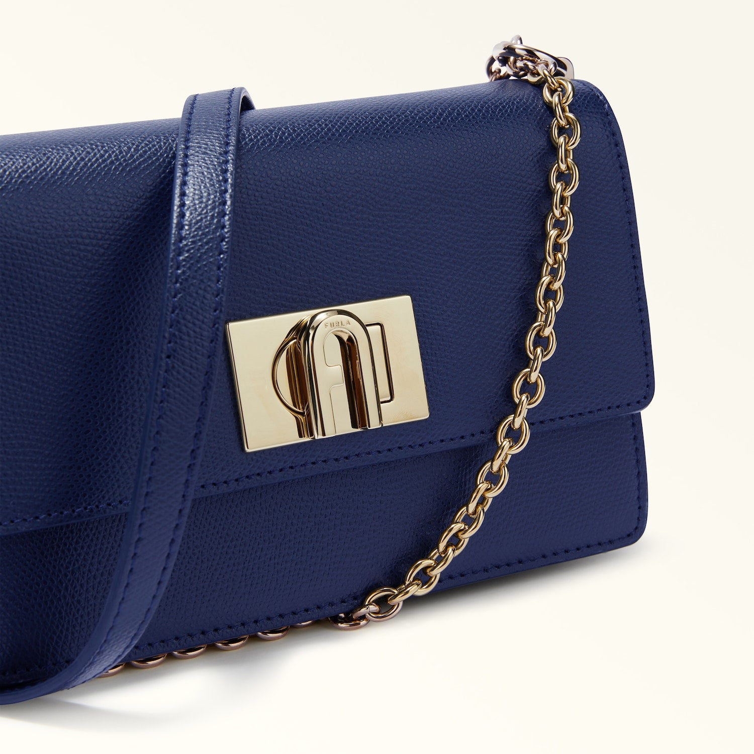 Furla borsa a tracolla in pelle "1927" Blu BAFKACO.2676S MEDITERRANEO