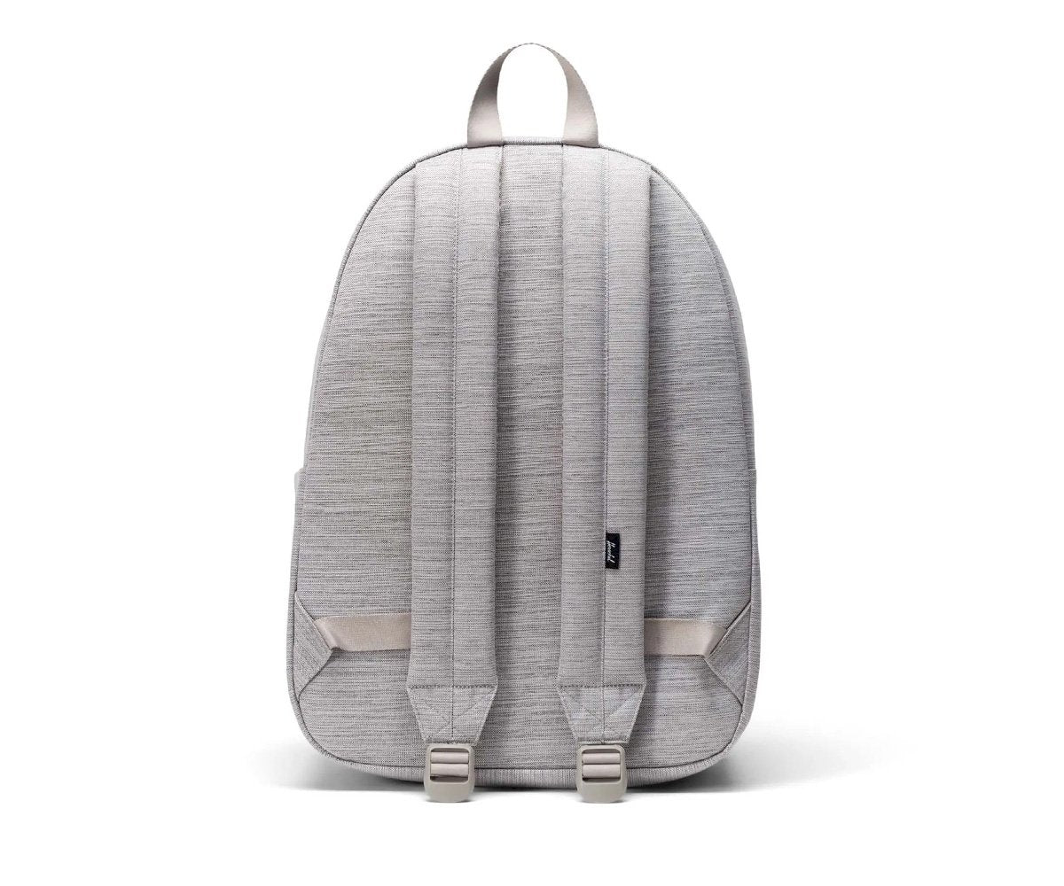 Herschel zaino in tessuto "Classic XL" Grigio CLASSIC XL.LIGHT GREY CROSSHAT