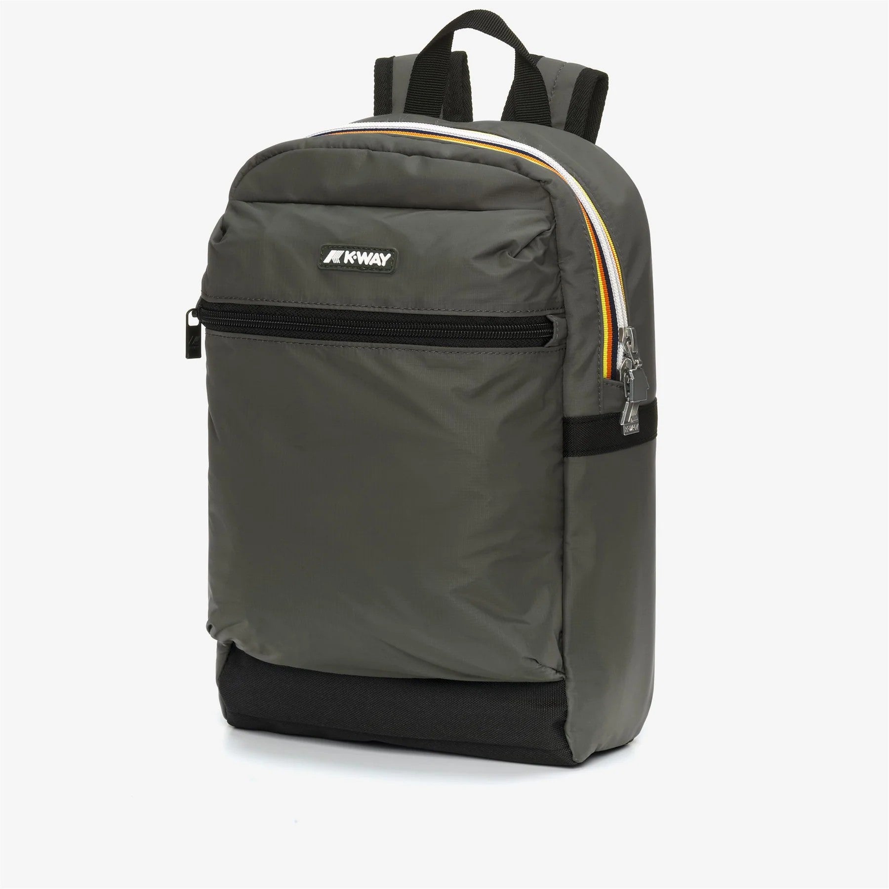 KWay zaino in tessuto "Small Laon" Verde SMALL LAON.GREEN BLACKISH