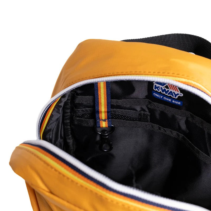 KWay zaino in tessuto "Small Laon" Giallo SMALL LAON.YELLOW INCA