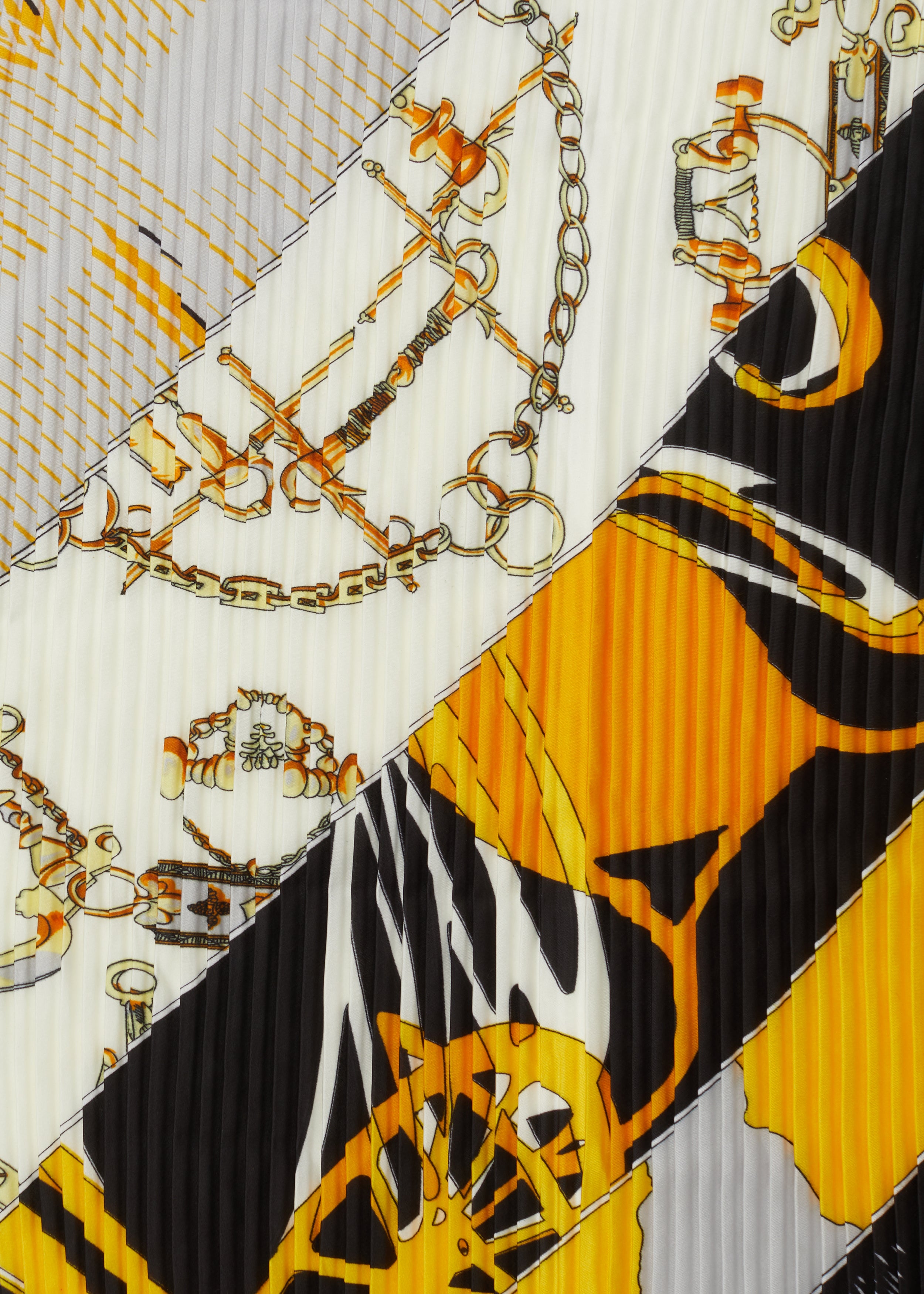 Nalì foulard in poliestere "Miranda" Multicolor BOSC0125.GIALLO