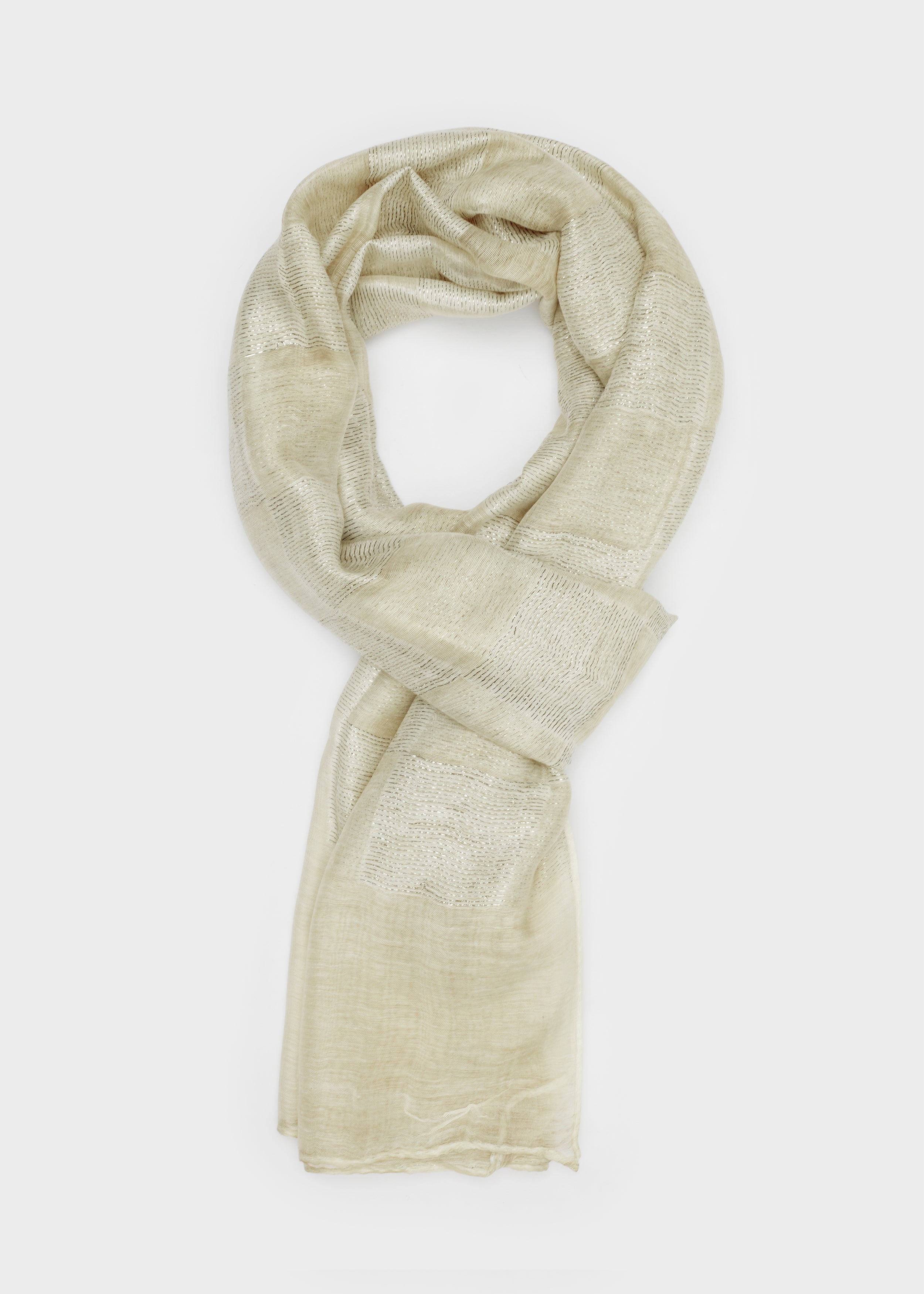 Nalì sciarpa in poliestere "Kristin" Beige BOSC0130.BEIGE