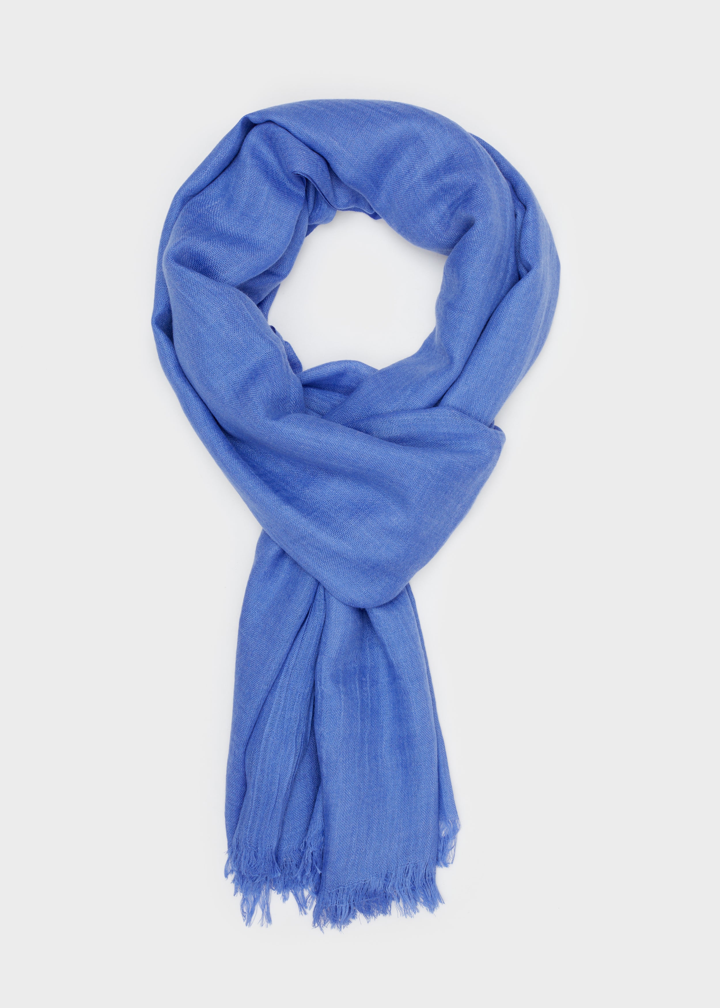 Nalì sciarpa in poliestere "Lisa" Azzurro LASC0245.BLU