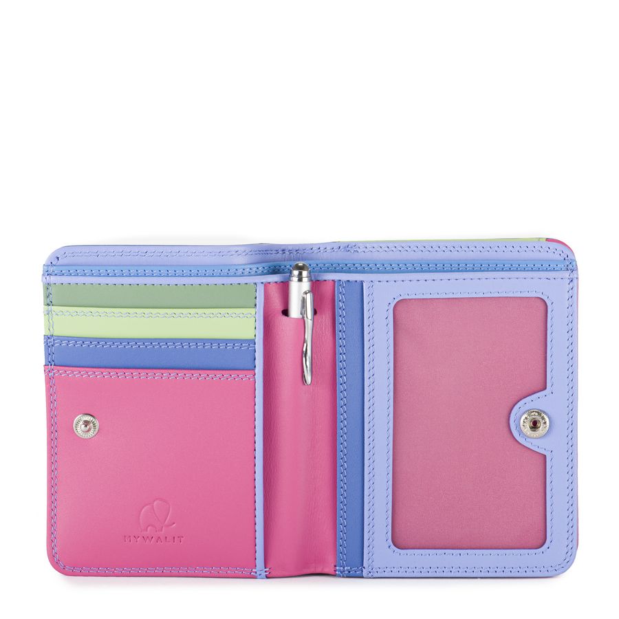 Mywalit portafogli in pelle "Classic" Multicolor 231.181 VIOLA