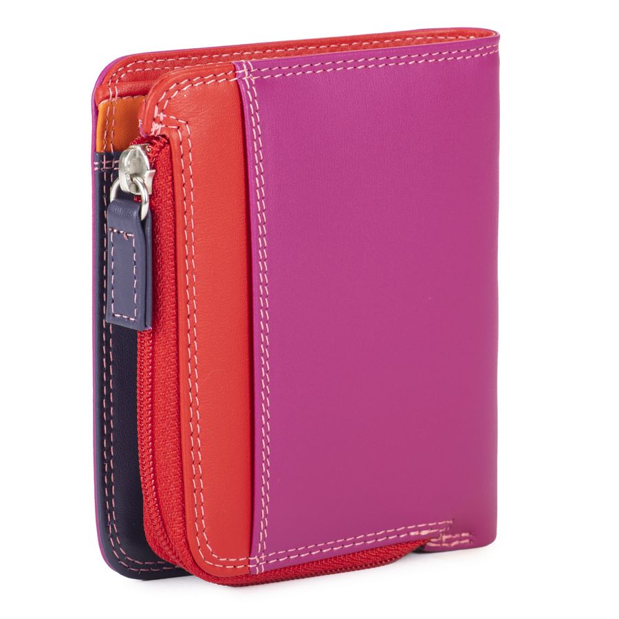 Mywalit portafogli in pelle "Classic" Multicolor 1284.75 SANGRIA MULTI