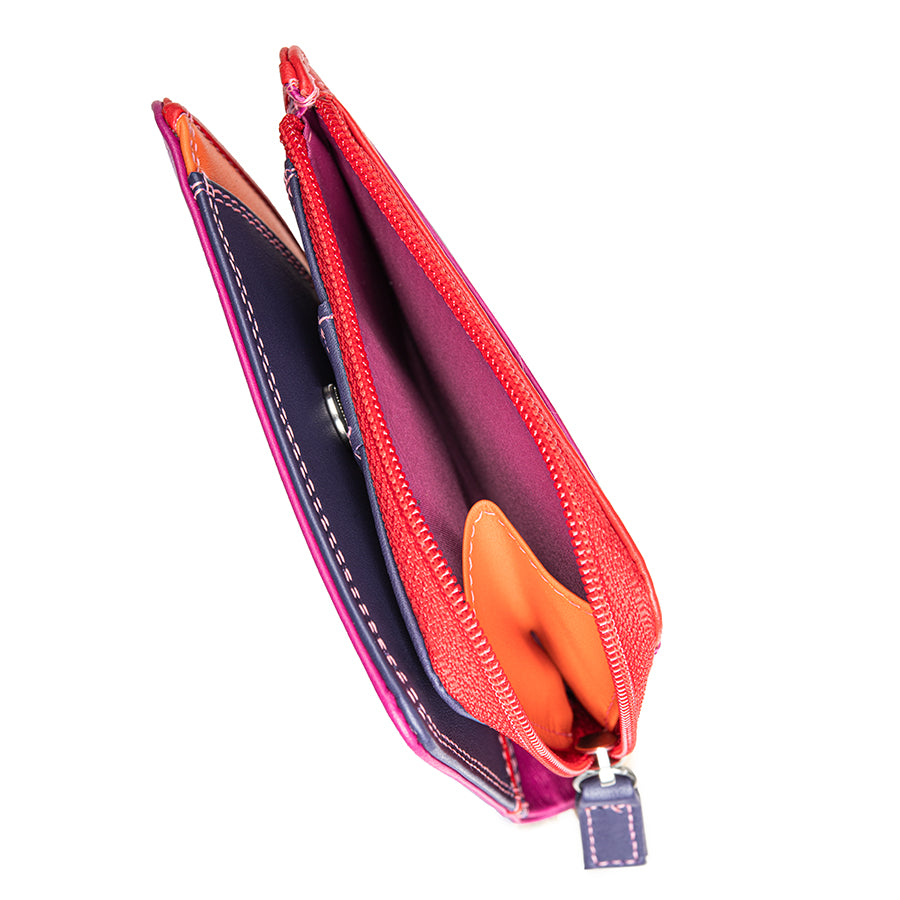 Mywalit portafogli in pelle "Classic" Multicolor 1284.75 SANGRIA MULTI
