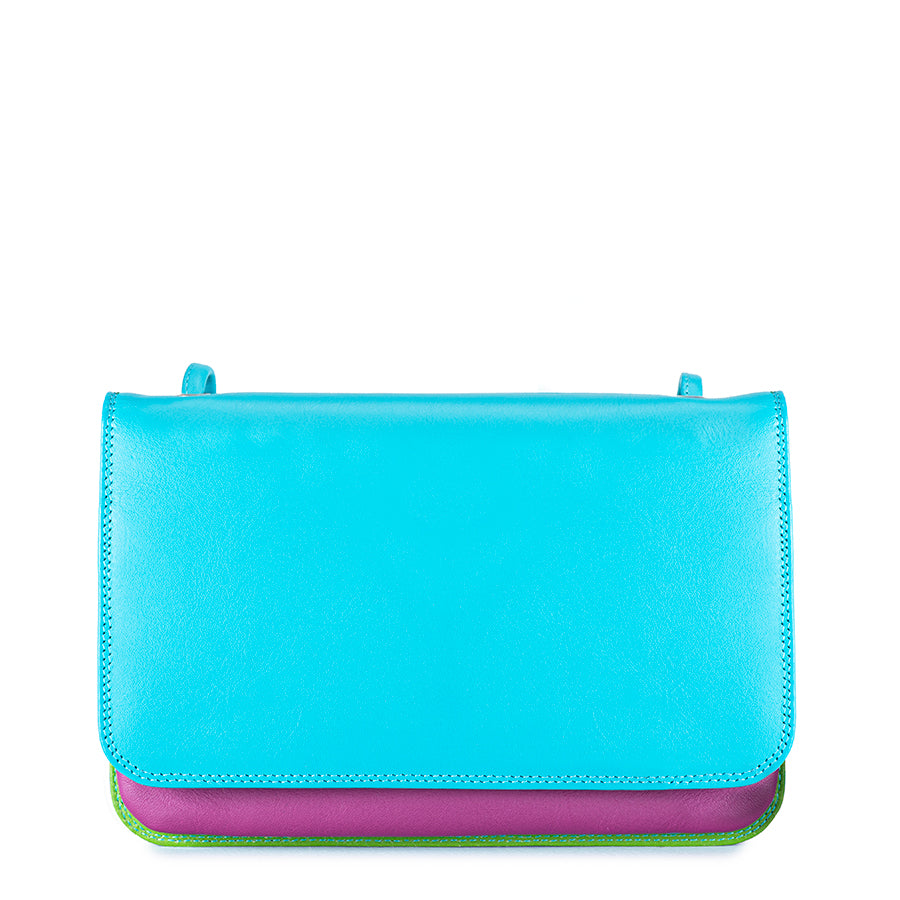 Mywalit portafogli con tracolla in pelle "Classic" Multicolor 5003.171 LIGURIA