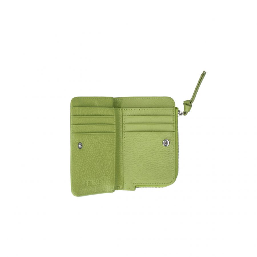 REBELLE portafogli in pelle "Wallet" Verde 2WR37S4LE0444.GREEN