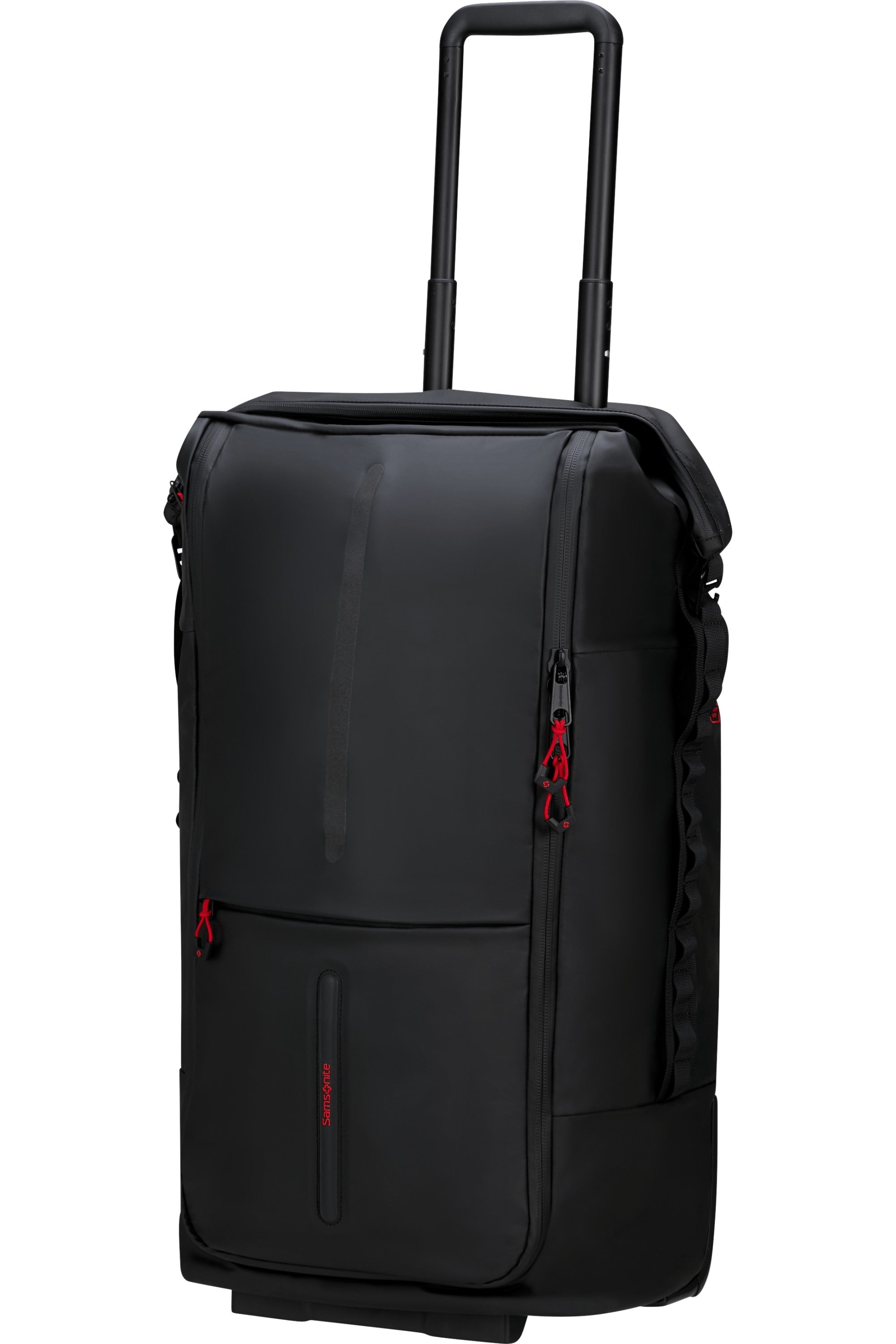 Samsonite trolley cabina-medio-grande espandibile in tessuto "Ecodiver" Nero 150627.1041 BLACK