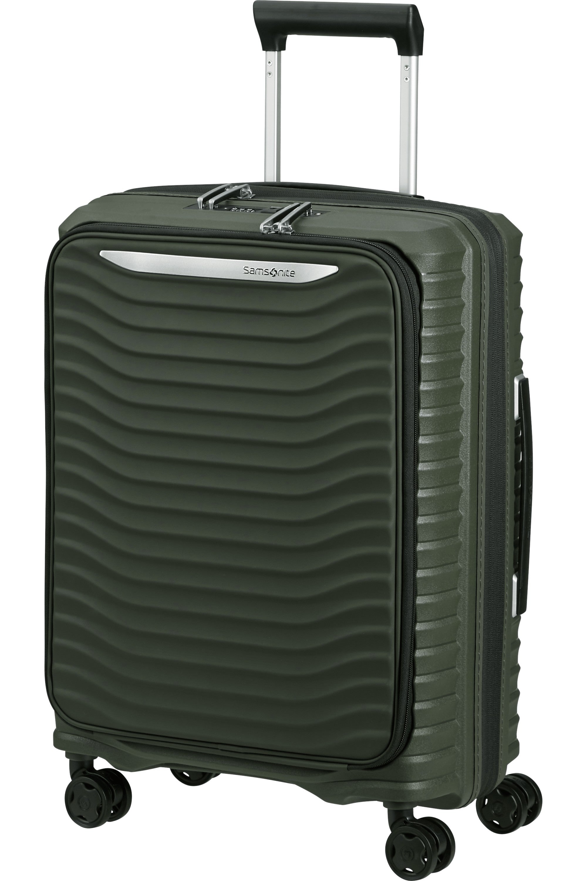 Samsonite trolley cabina con tasca porta pc in polipropilene "Upscape" Verde 150700.9199 CLIMBING IVY