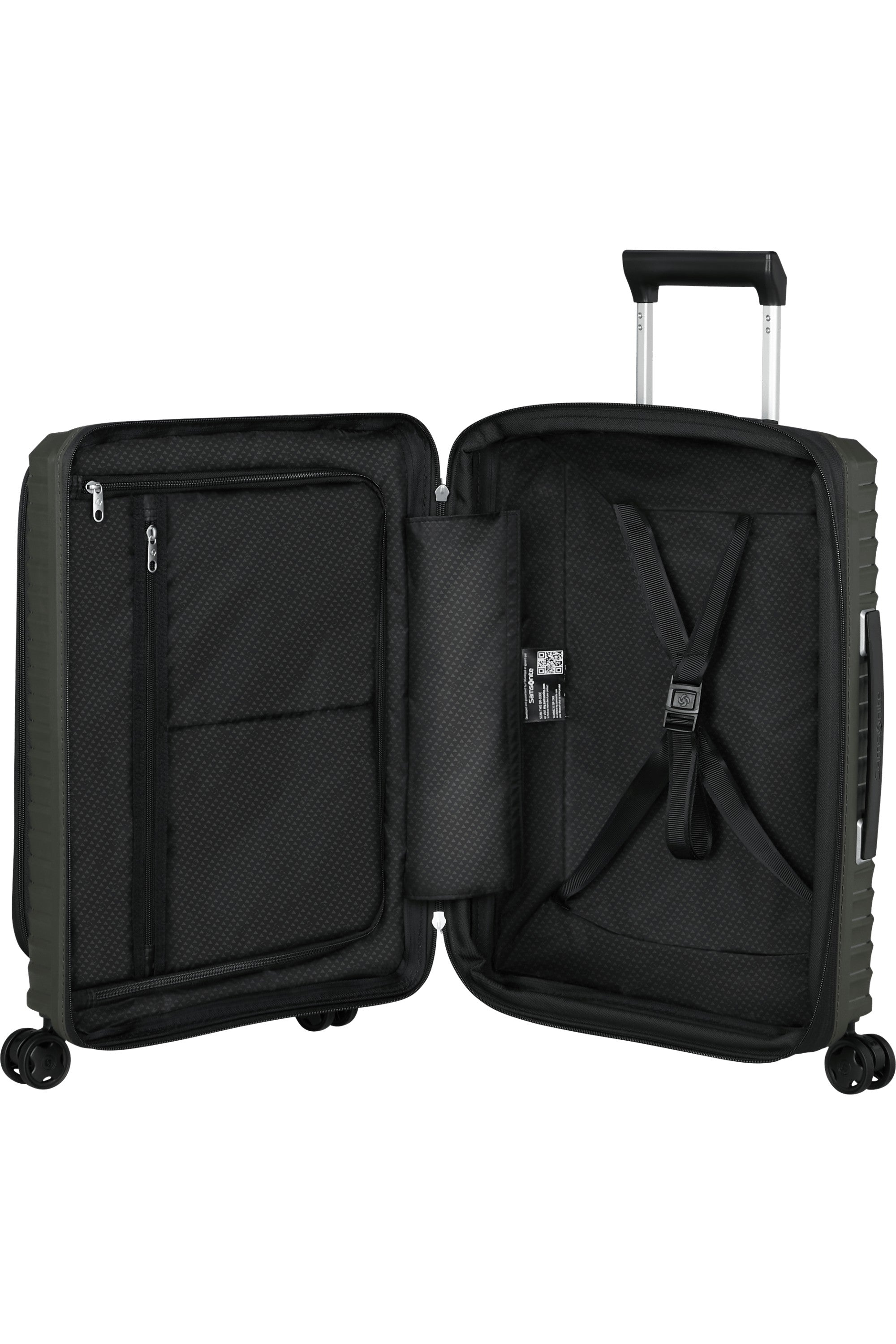 Samsonite trolley cabina con tasca porta pc in polipropilene "Upscape" Verde 150700.9199 CLIMBING IVY