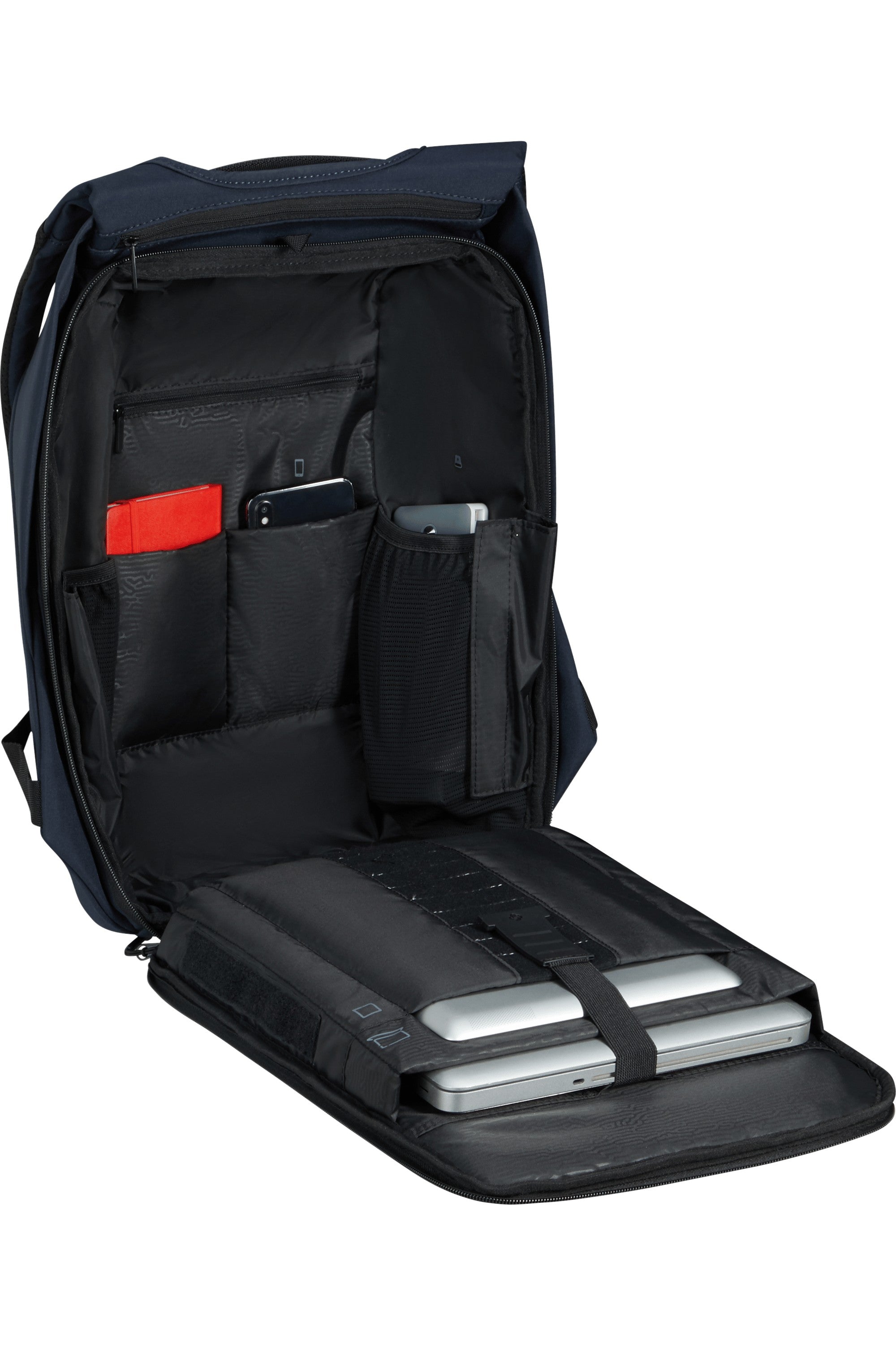 Samsonite zaino porta pc in polietilene riciclato "Securipack 2 Blu 150941.1247 DARK BLUE