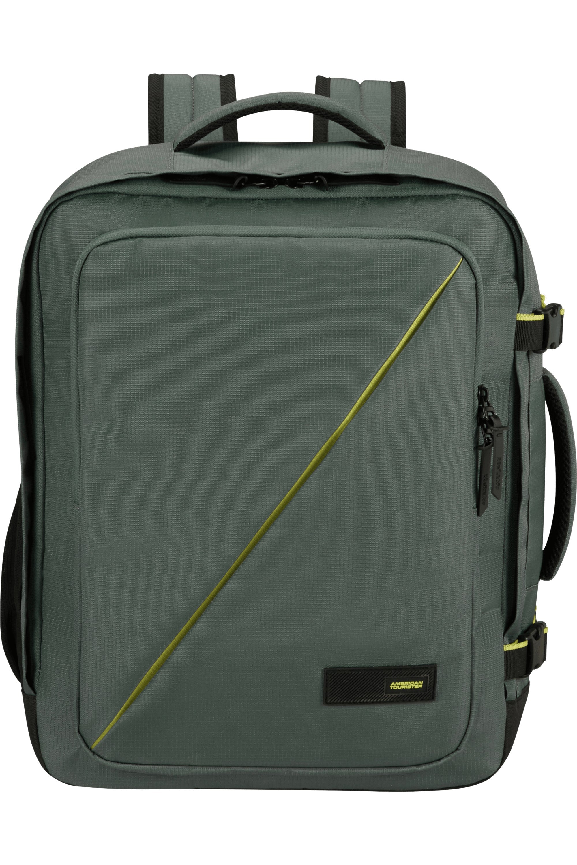 American Tourister zaino da viaggio in tessuto "Take2cabin" Verde 149175.DARK FOREST
