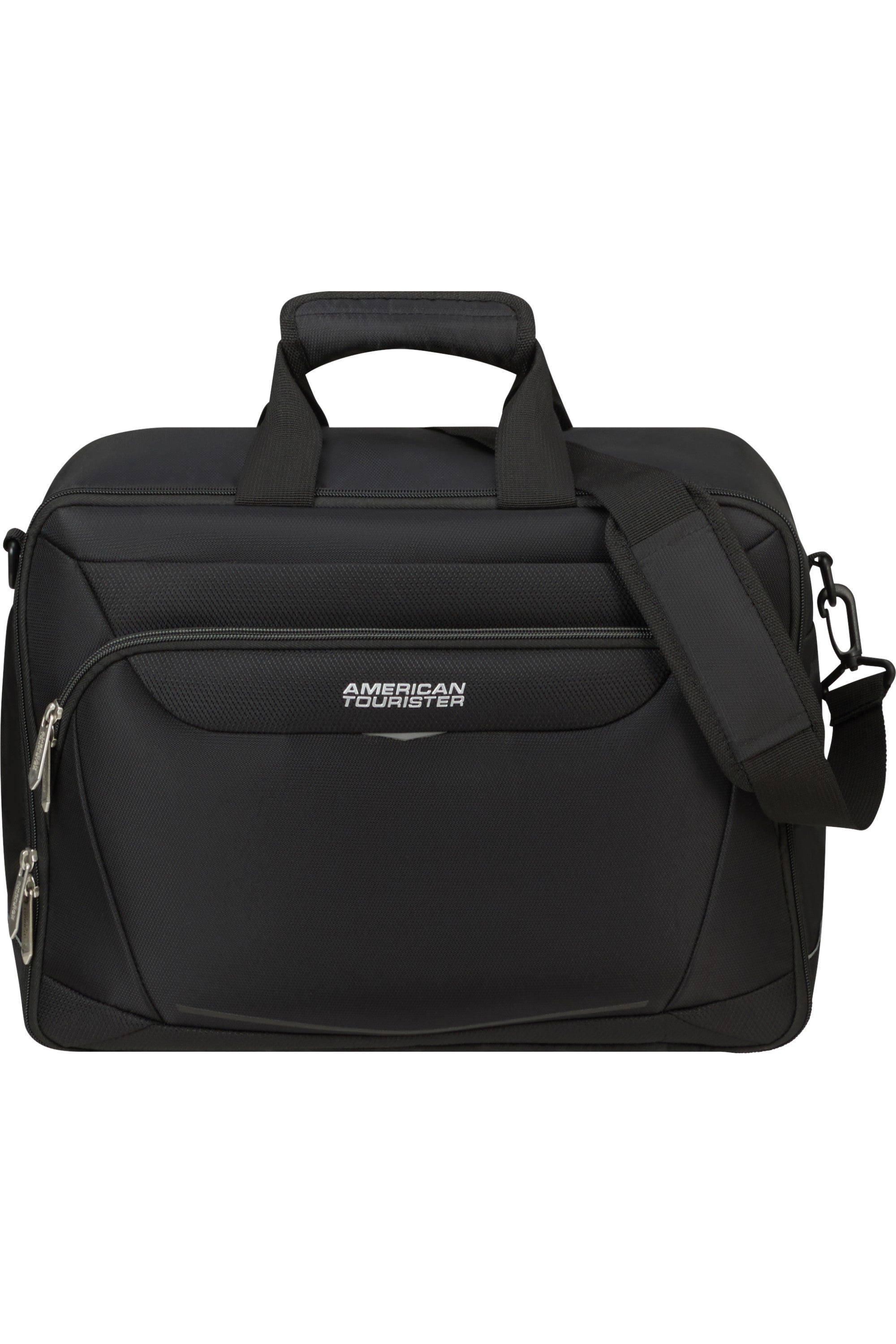 American Tourister reporter cabina in tessuto "Summerride" Nero 149502.1041 BLACK