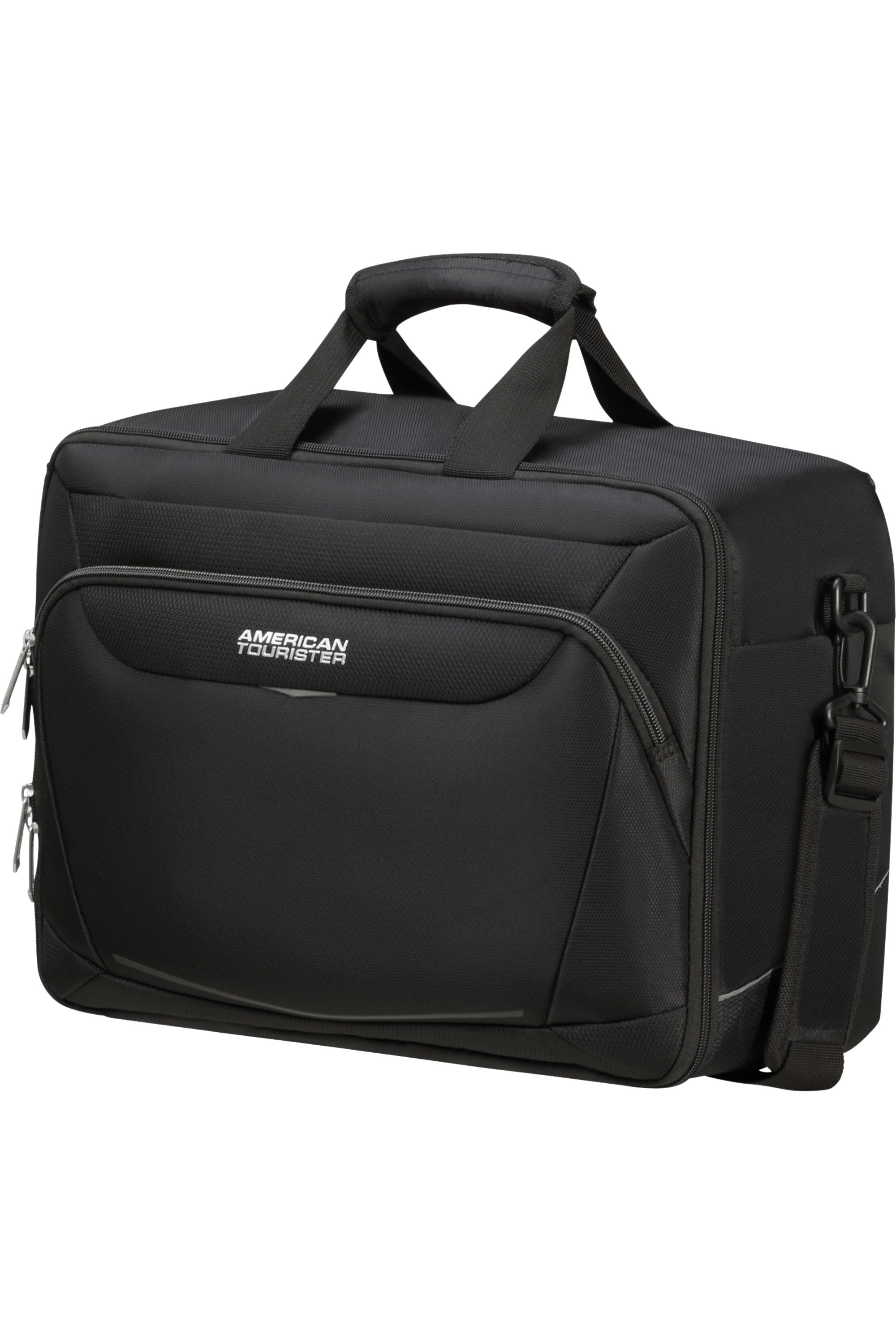 American Tourister reporter cabina in tessuto "Summerride" Nero 149502.1041 BLACK