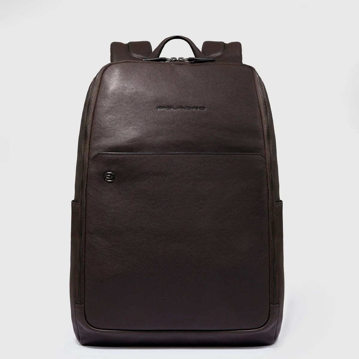 Piquadro zaino in pelle "Black Square" Marrone CA6501B3.TM