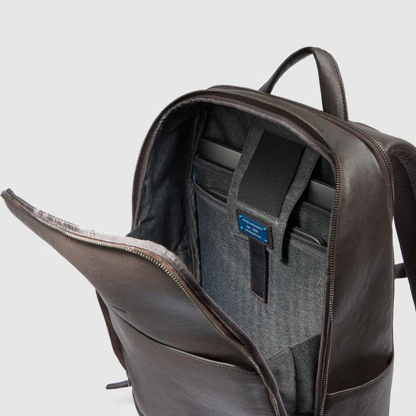 Piquadro zaino in pelle "Black Square" Nero CA6503B3.N