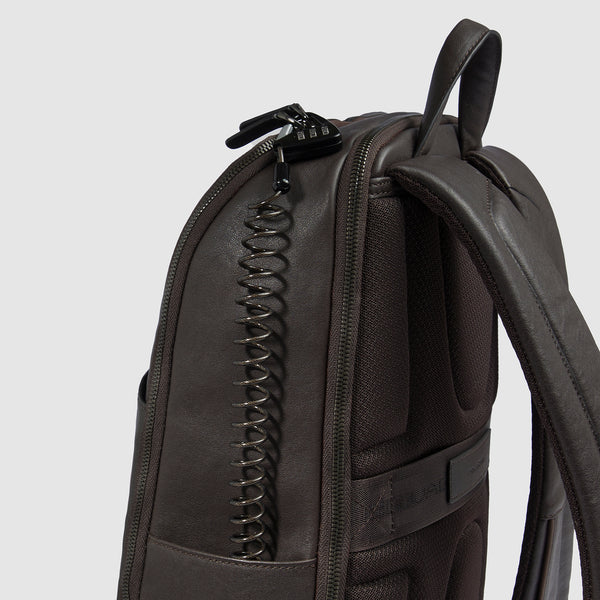 Piquadro zaino in pelle "Black Square" Nero CA6503B3.N