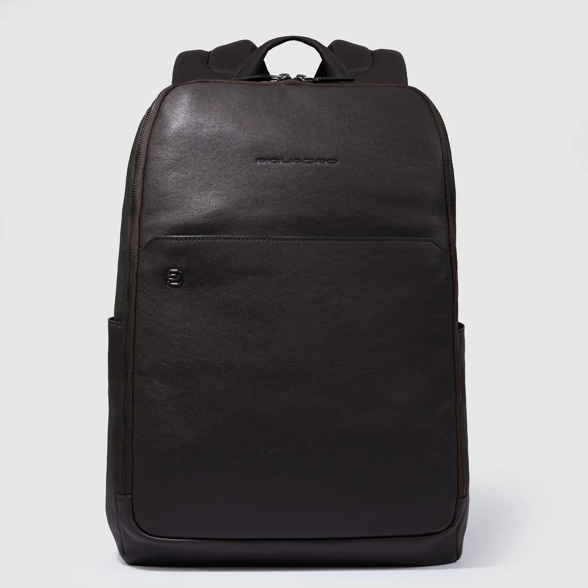 Piquadro zaino in pelle "Black Square" Marrone CA6503B3.TM