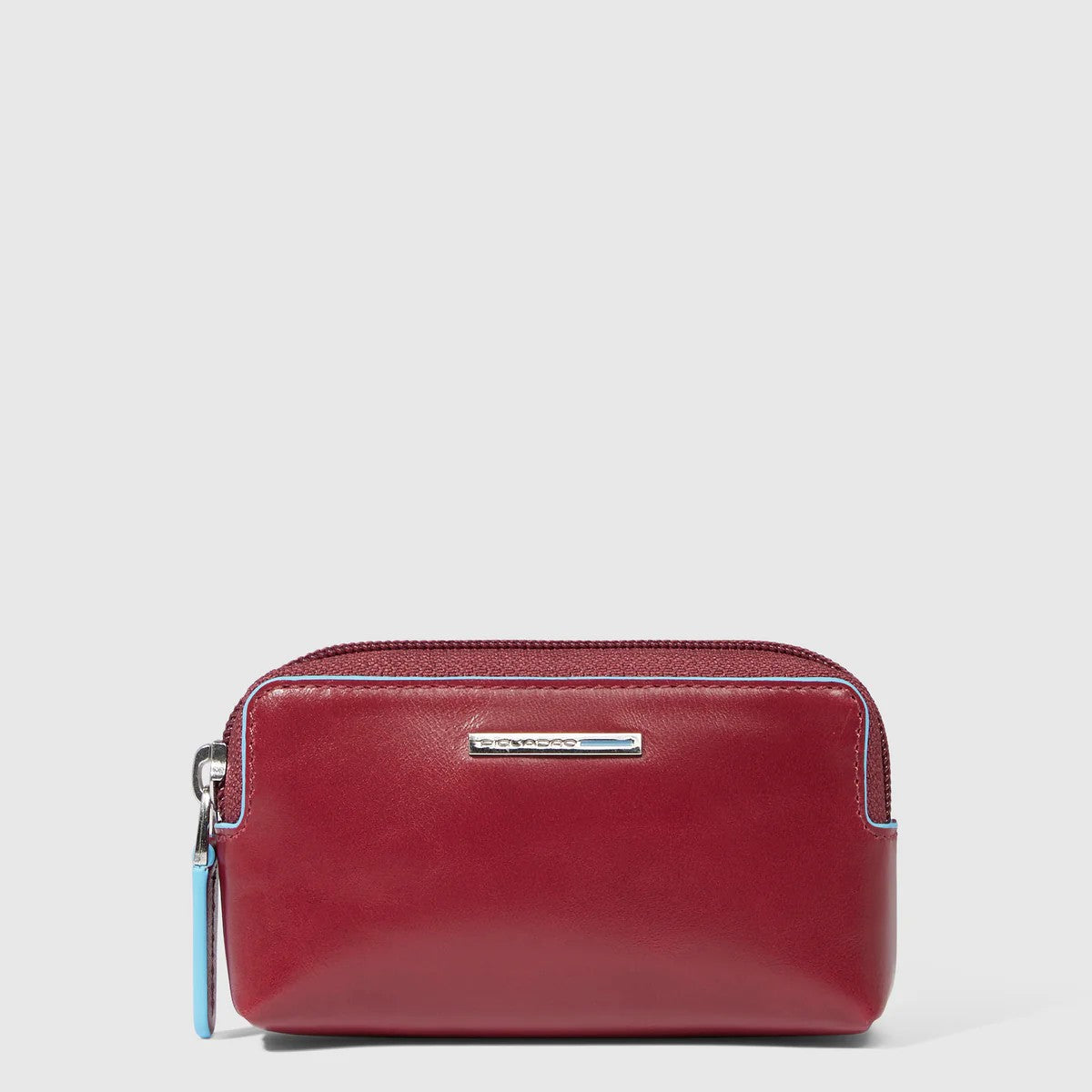 Piquadro portachiavi bustina in pelle "Blue Square" Rosso PC4216B2.R
