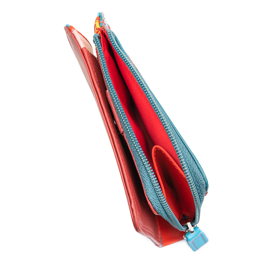 Mywalit portafogli in pelle "Classic" Multicolor 1284.163 VESUVIO