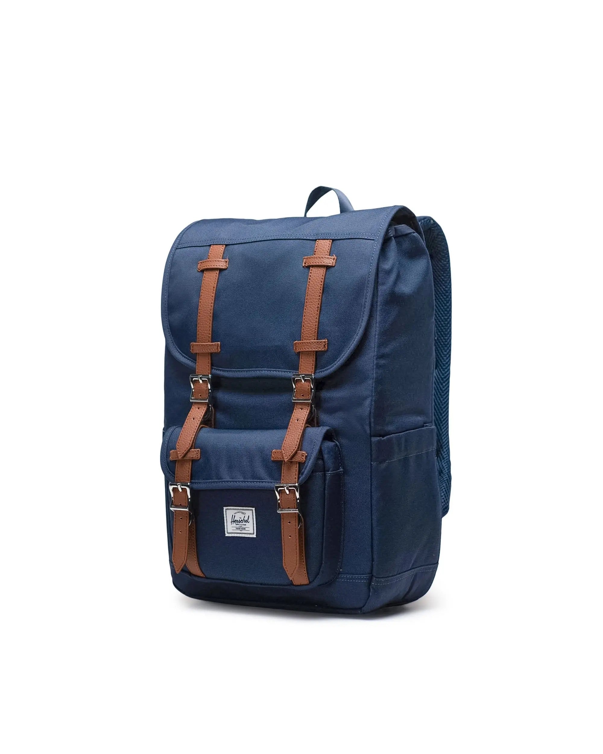 Herschel zaino in tessuto "Little America Mid" Blu LITTLE AMERICA MID.NAVY