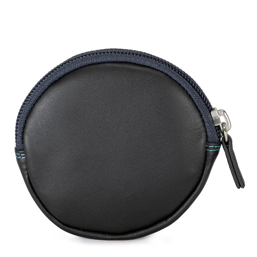 Mywalit porta monete in pelle "Classic" Multicolor 1281.4 BLACK PACE