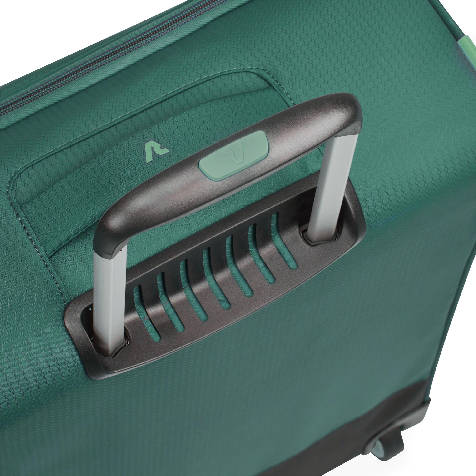 Roncato trolley cabina in tessuto "Lite Soft" Verde 414746.87 BOTTIGLIA