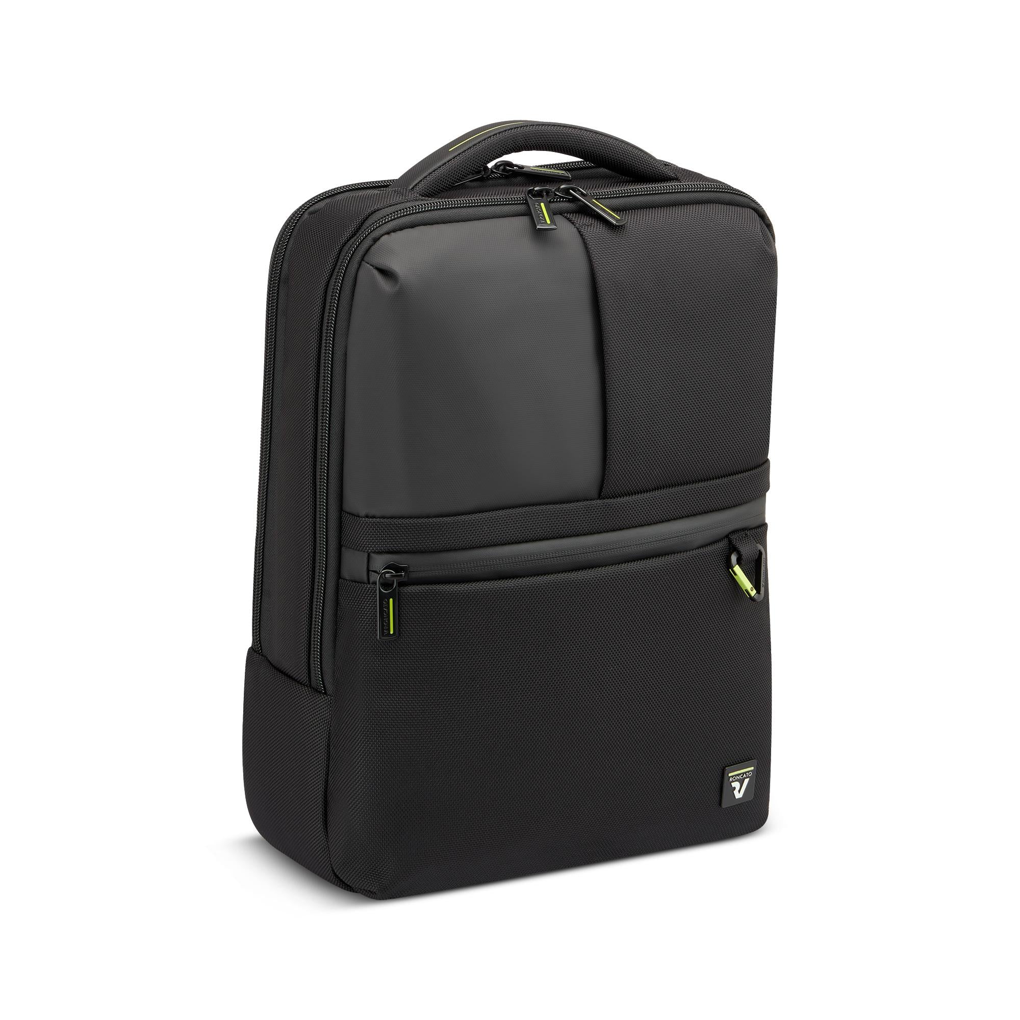 Roncato zaino in tessuto "Trial" Nero 412246.01 NERO