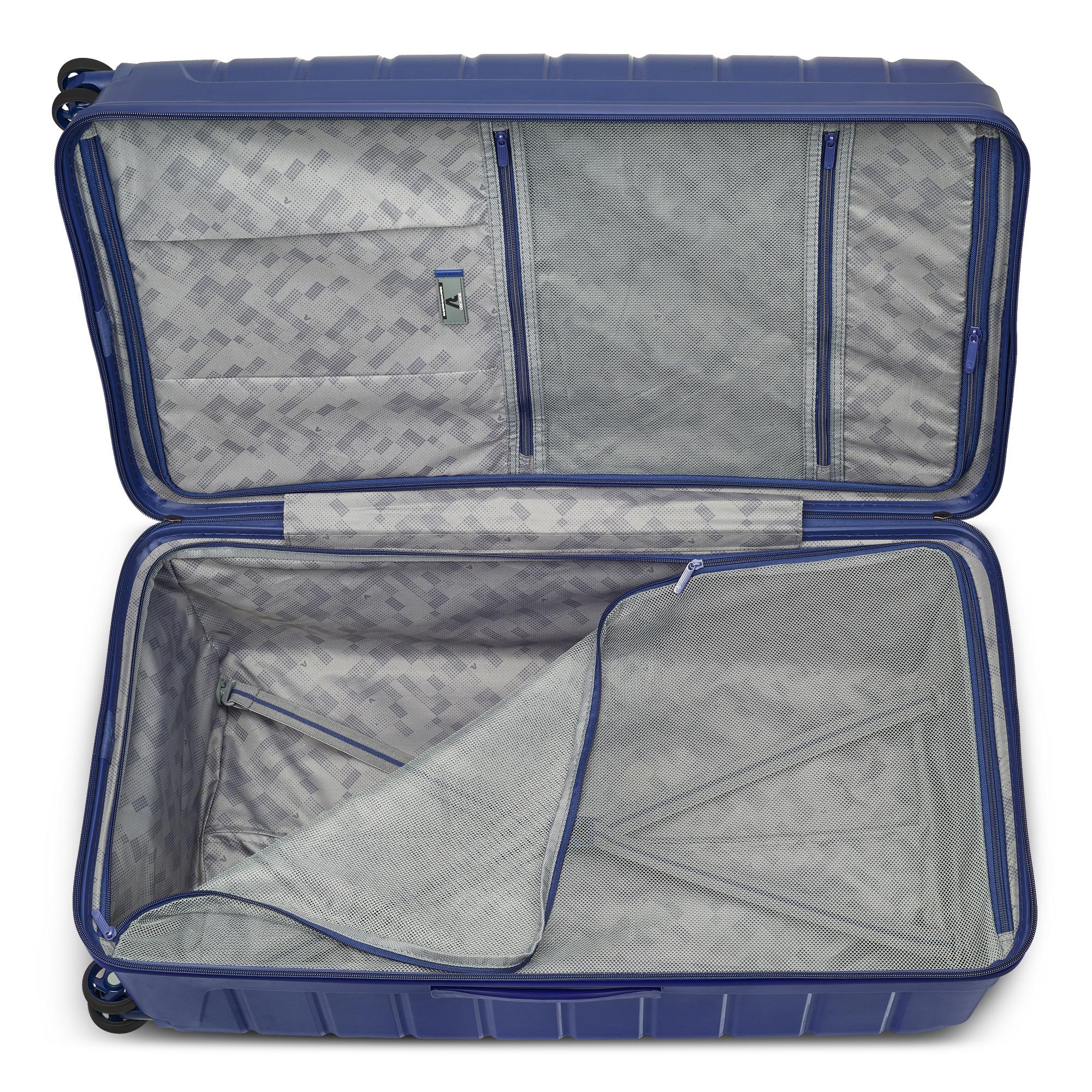 Roncato trolley grande in polipropilene "B-Flying Trunk" Blu 417986.23 NOTTE