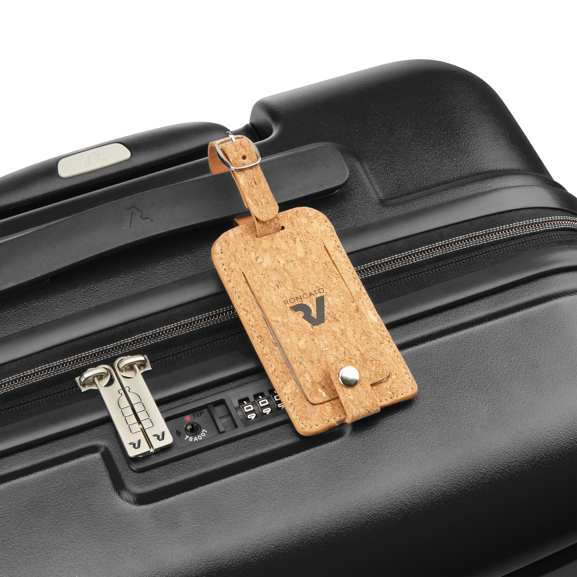 Roncato trolley grande in polipropilene "Relife" Nero 463451.01 NERO