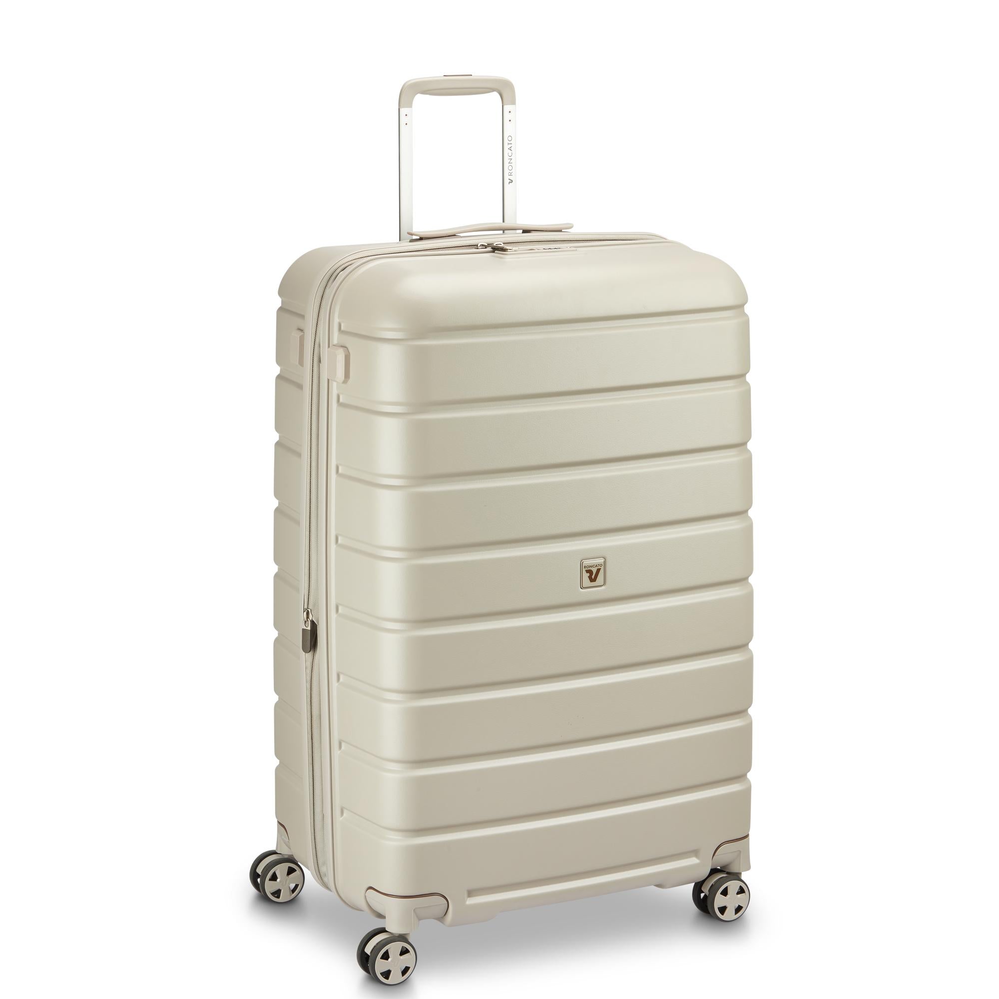 Roncato trolley grande in polipropilene "Relife" Beige 463451.14 SABBIA