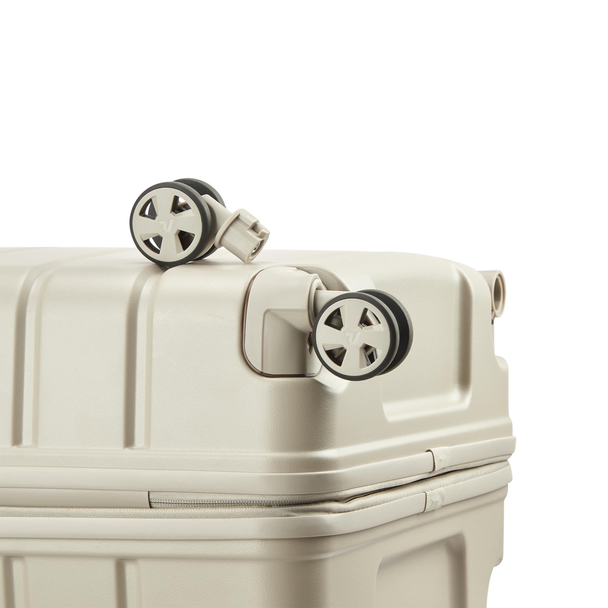Roncato trolley grande in polipropilene "Relife" Beige 463451.14 SABBIA