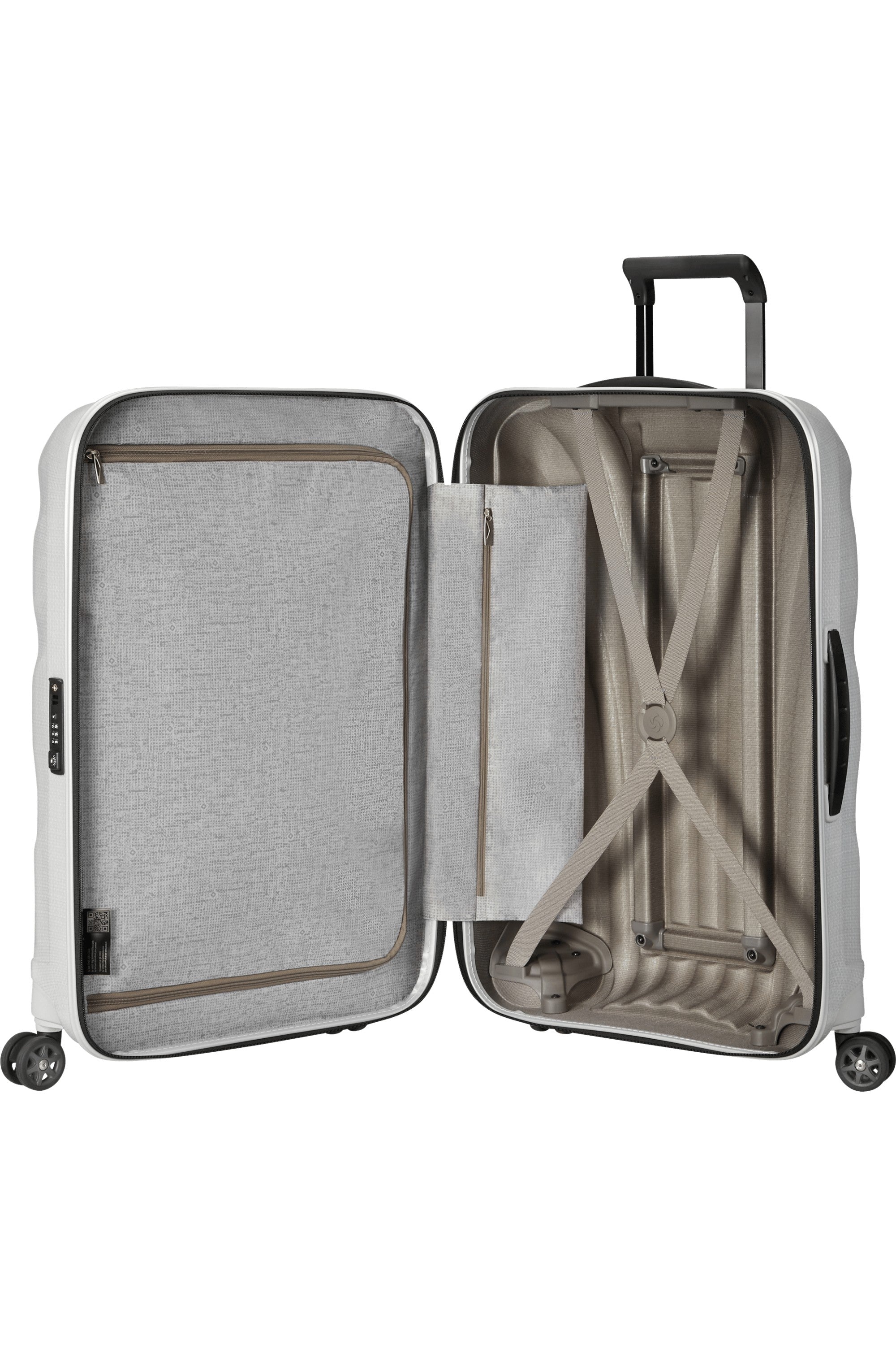 Samsonite trolley grande 81 in curv "C-lite" Bianco 122862.1627 OFF WHITE