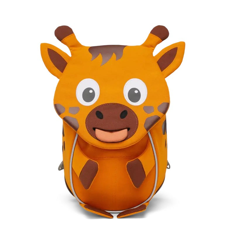 AFFENZAHN zainetto kids in tessuto Arancione PICCOLO AMICO.GIRAFFA