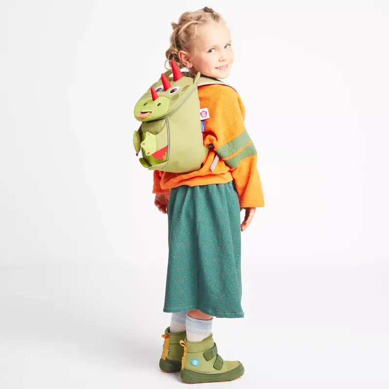 Affenzahn zainetto kids in tessuto Verde PICCOLO AMICO.DRAGO