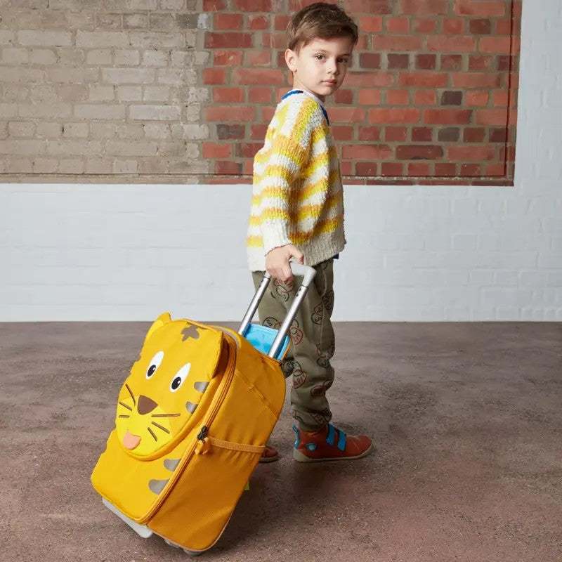 AFFENZAHN trolley kids in tessuto Giallo TROLLEY.TIGRE